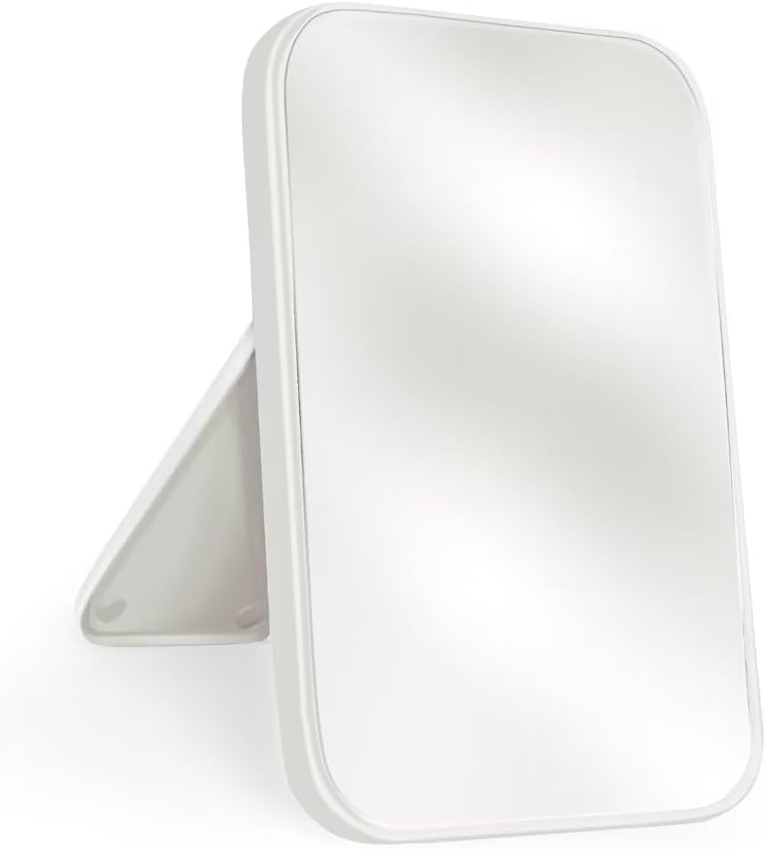 Yatnks 8-Inch Travel Makeup Mirror with Stand