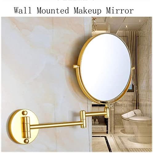 LCARY Wall Mounted Makeup Mirror with 3X Magnification