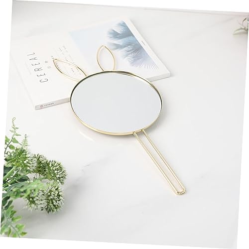 Healvian Wall Mounted Bunny Ear Makeup Mirror 1