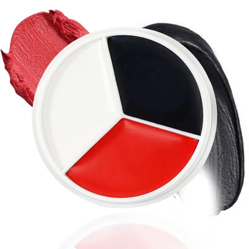 Clown Face Paint 3 Colors SFX Halloween Palette