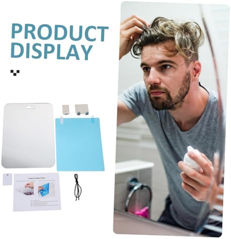 Fog-Proof Acrylic Mirror for Shaving and Makeup