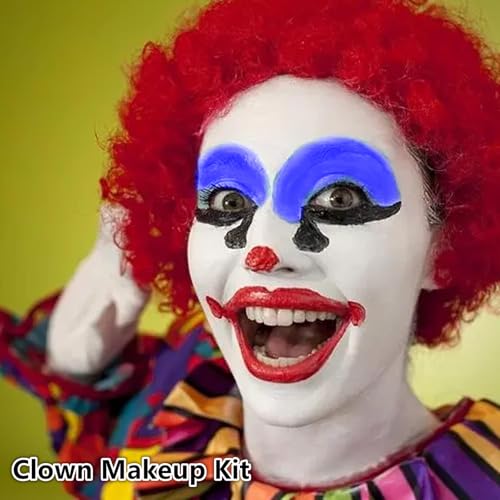 Go Ho Royal Blue Waterproof Face Paint for Halloween Cosplay