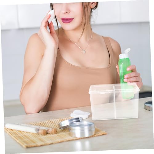Beatifufu Cosmetic Pads Holder Case Organizer