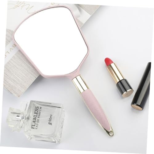 Vanity Makeup Mirror Handheld Portable for Travel Home Salon Use