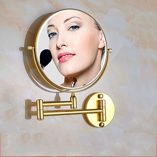 LCARY Wall Mounted Makeup Mirror with 3X Magnification