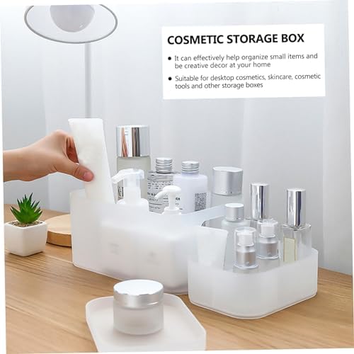 Baluue 1pc Makeup Organizer Box Cosmetic Storage Case