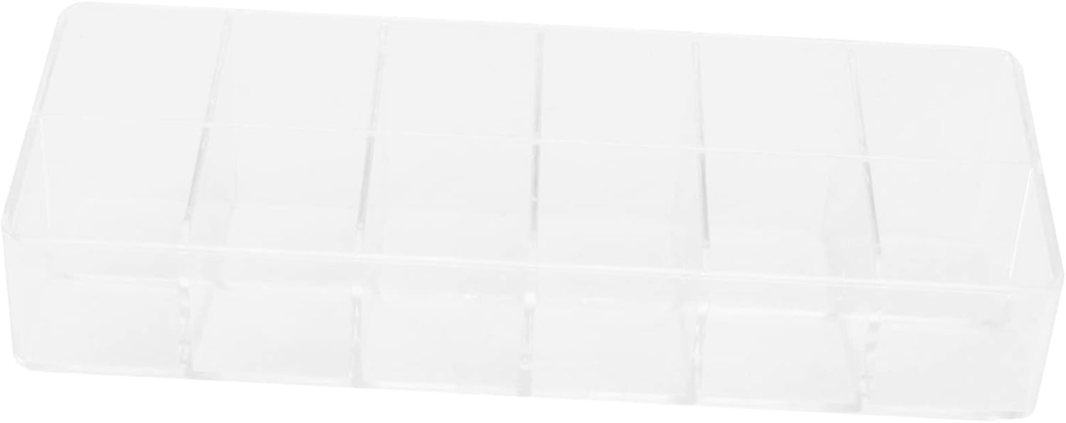 WOONEKY Lipstick Storage Box Organizer