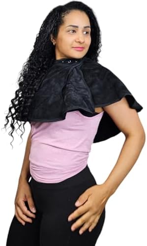 Microfiber Hair Bleach-Proof Shoulder Cape