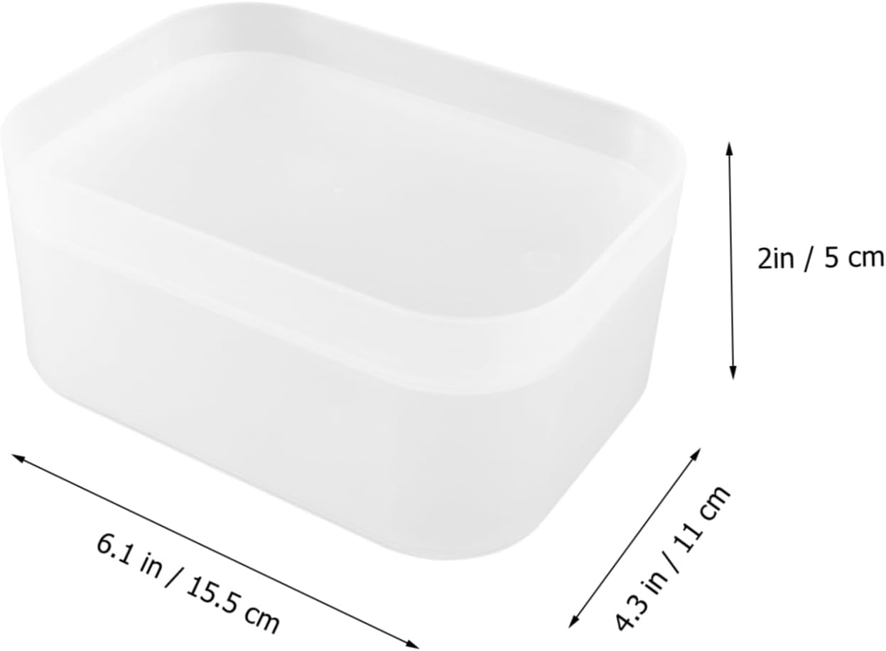 Outanaya Cosmetic Storage Case Dust Box for Makeup and Skincare Organization