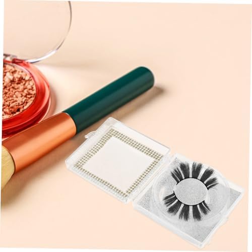 2pcs Rhinestone Eyelash Storage Box Stylish Case for Travel 1