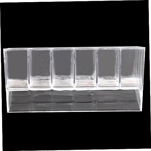 Slot Clear Acrylic Lipstick Organizer for Cosmetics Display
