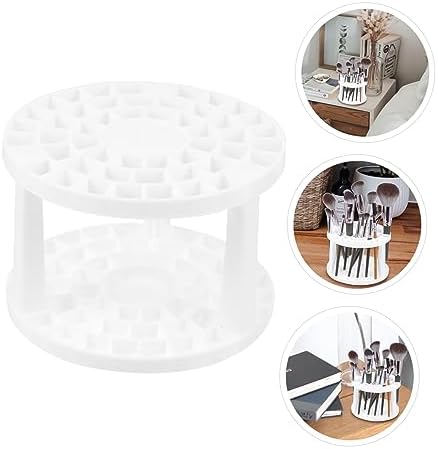 Plastic Makeup Brush Display Rack with 49 Slots