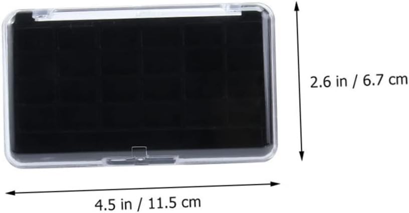 LIFKOME 2pcs Magnetic Cosmetic Case for Makeup Tools