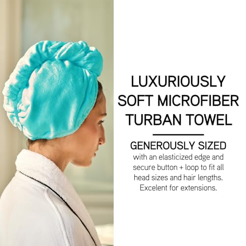 ILES FORMULA Hair Turban Towel - Fast Absorbing Secure Wrap