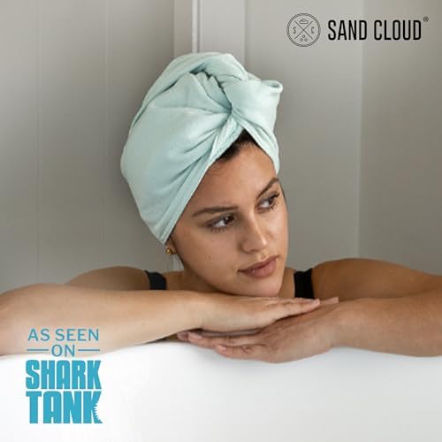 Sand Cloud Hair Towel Wrap - 100 Turkish Cotton