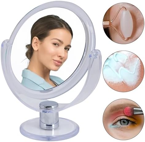 Bath Bliss Dual Sided 10X Magnification Vanity Mirror