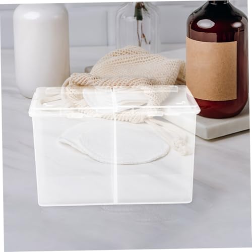 Cotton Pads Holder Case with 2 Compartments