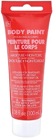 Amscan Red Body Paint - 34 oz Halloween Costume Makeup