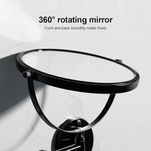 Flowhale Wall Mounted Makeup Mirror 3X Magnification 1