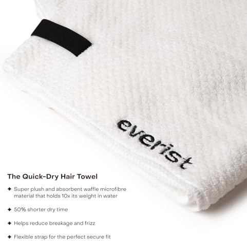 Everist Quick-Dry Hair Towel with Strap