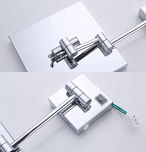 Vanity Mirror with LED Light 8 inch 3X Magnification