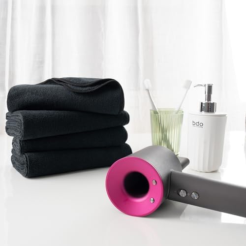 MICROFI Microfiber Hair Drying Towels 4 Pack
