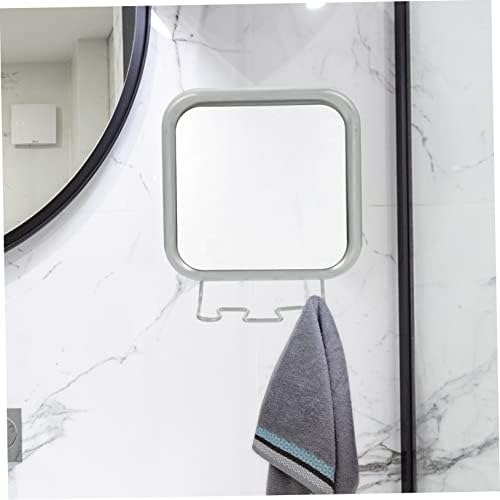 Fogless Suction Cup Mirror with Razor Hooks