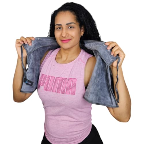 JADASH Grey Microfiber Shoulder Cape Towel