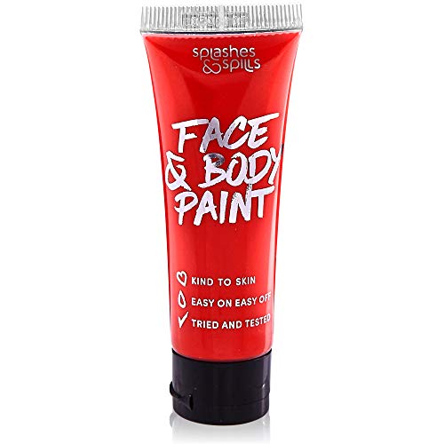 Face and Body Paint Cream - Red 30ml