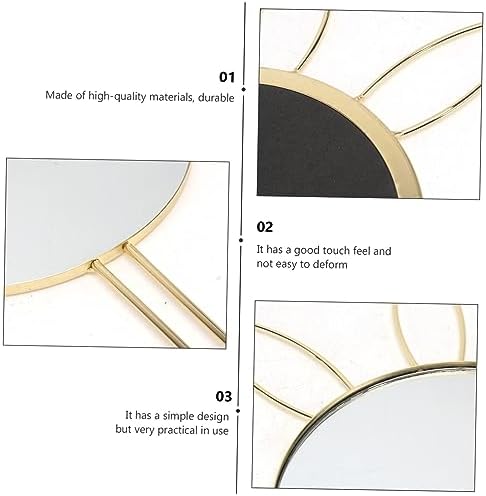 LIFKOME Wall Mounted Rabbit Ear Makeup Mirror
