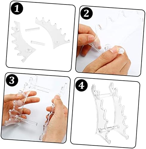 1Pc Arc Shaped Makeup Display Stand Organizer