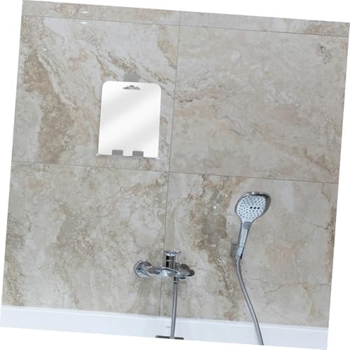 Cabilock Anti-Fog Shower Mirror with LED and Hook Holder