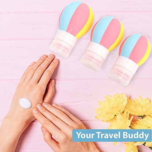 Primo Lines 3-Piece Hot Air Balloon Travel Bottles Set