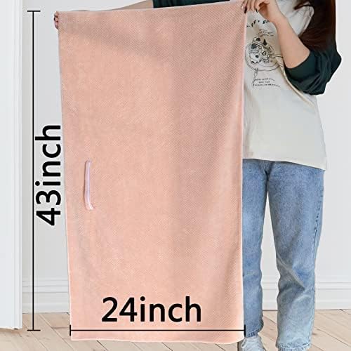 Chloven 2 Pack Extra Large Microfiber Hair Towel