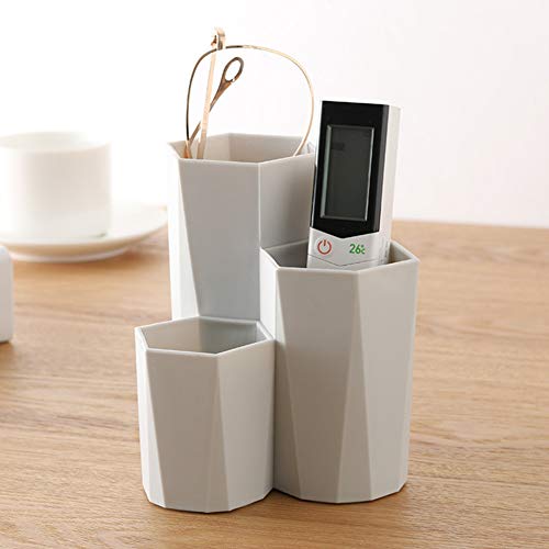 Cosmetic Storage Box with Three Sizes Gray