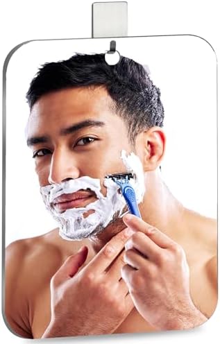 Shatterproof Acrylic Mirror Set for Shaving 2 Pack 6x4 Inch