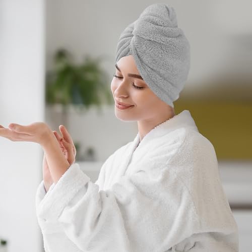 AGLIFEFY 2 Pack Microfiber Hair Towels
