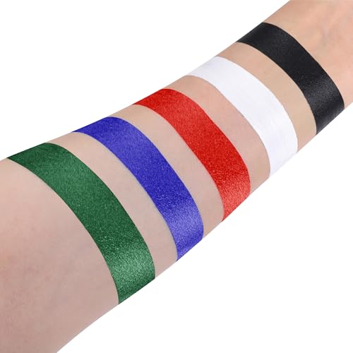 Wismee Black Face Paint 12 Fl Oz Halloween Makeup Kit