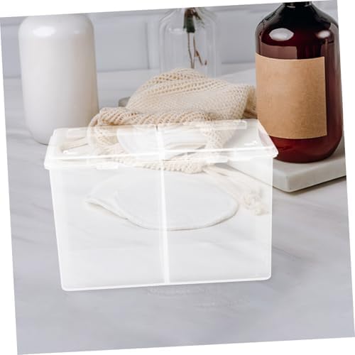Beavorty Cotton Pads Storage Box Organizer
