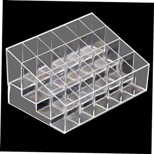 Mipcase 24-Slot Acrylic Lipstick Holder Display Case