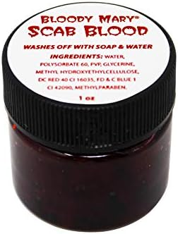 Bloody Mary Fake Scab Blood Body Paint - Thick Realistic Washable