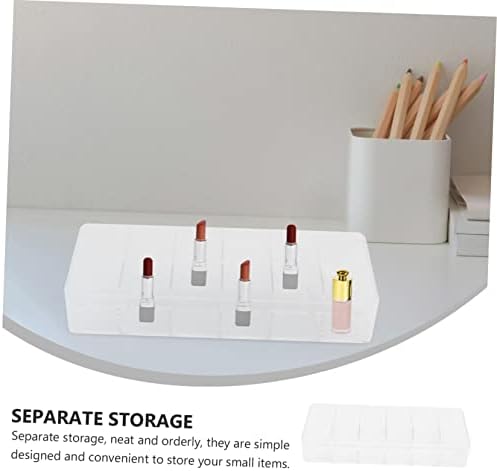 Hemoton Lip Gloss Organizer Sturdy Space-saving