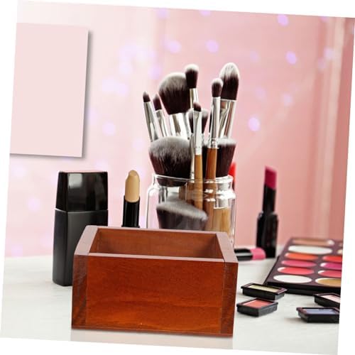Alipis Vintage Wooden Lipstick Organizer