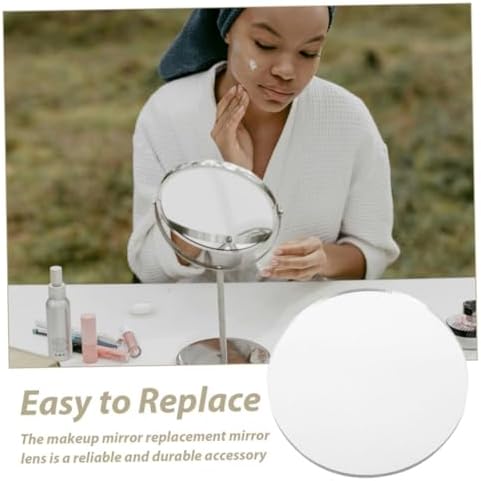 20pcs Round Acrylic Mirror Sheets for Makeup Wall Travel Vanity