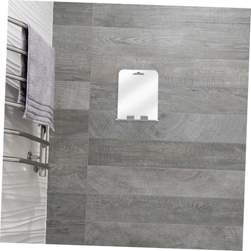 Cabilock Anti-Fog Shower Mirror with LED and Hook Holder