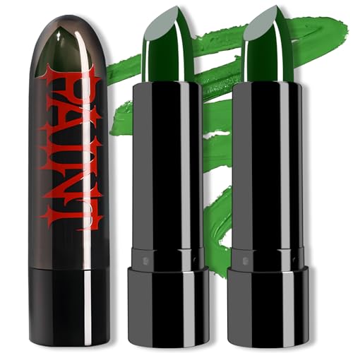 2 Pcs Green Eye Black Stick for Sports Halloween Makeup