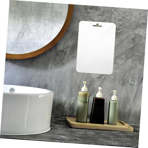 Healeved Fogless Acrylic Mirror Set for Bathroom Shaving Makeup