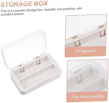 Gogogmee 7-Section Plastic Makeup Organizer with Mirror 1