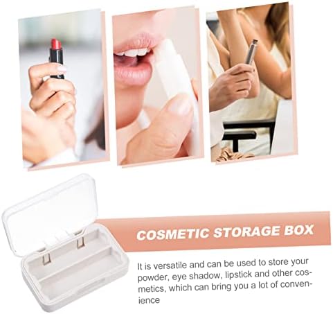 Ipetboom Large Cosmetic Storage Box with Mirror