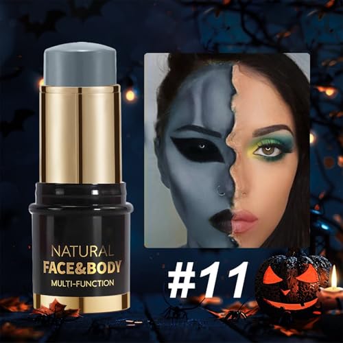 Buildable Cream Stick Makeup for Halloween Cosplay and Sports